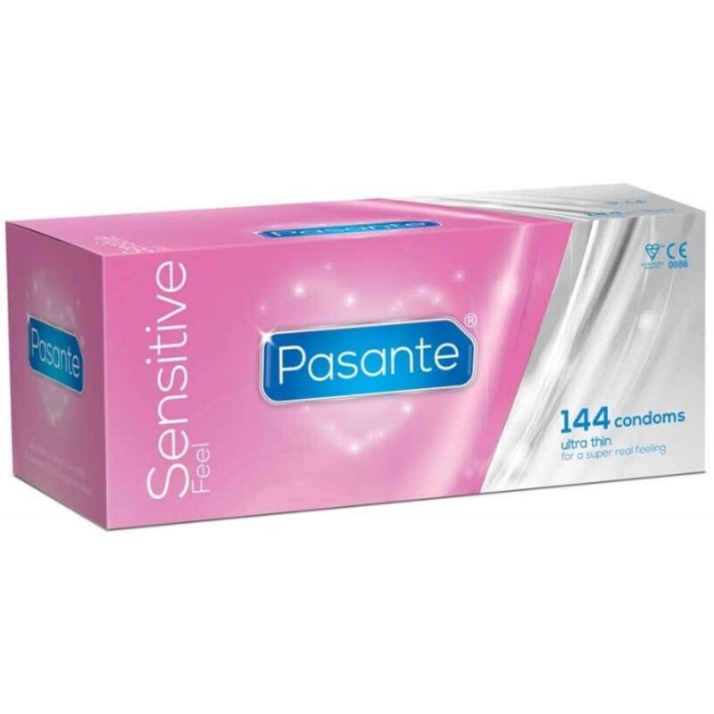 PASANTE - GEVOELIGE ULTRAFIJNE CONDOOMS 144 STUKS