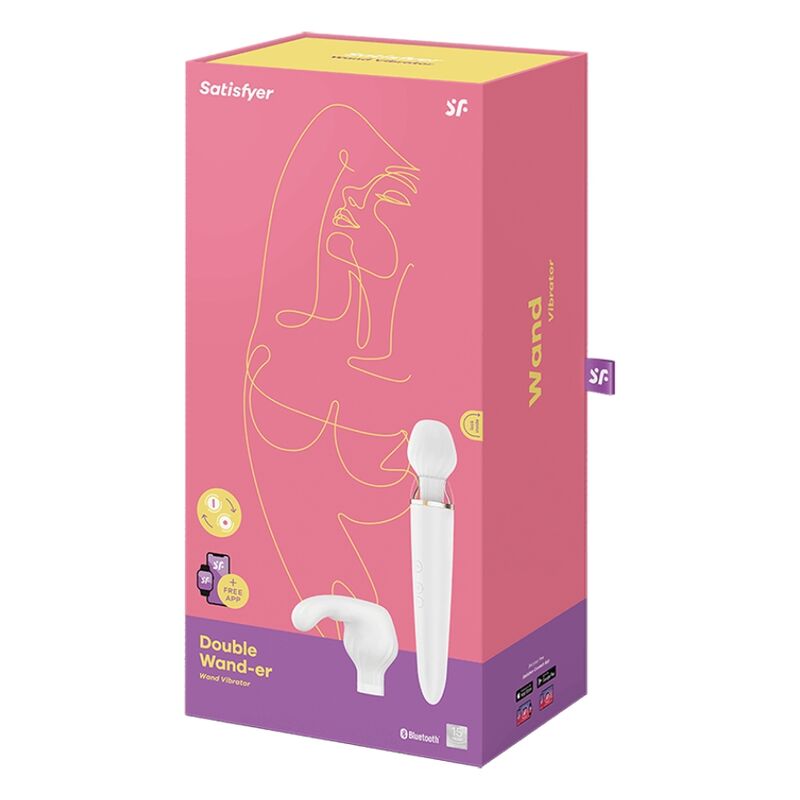SATISFYER - DOUBLE HIKING APP BLANC