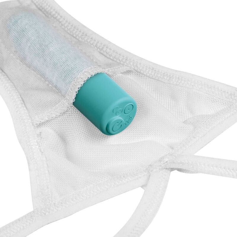 HOOK UP PANTIES - AFSTANDSBEDIENING MET STRINGS EN STRIKJE MAAT XL/XXL