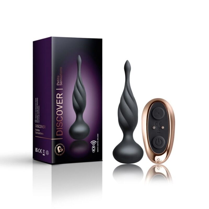 ROCKS-OFF - DISCOVER ANALE STIMULATOR - ZWART