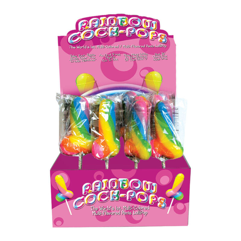 PRIDE - SPENCER &amp; FLEETWOOD RAINBOW TAIL LGBT LOLLIPOP