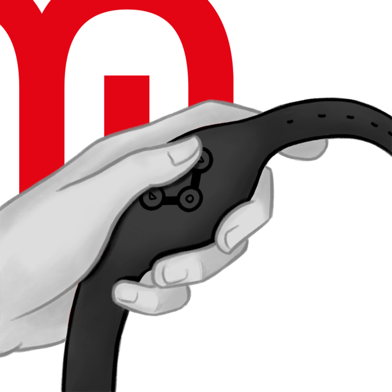 WATCHME - MONTRE À TECHNOLOGIE SANS FIL PITCH BLACK