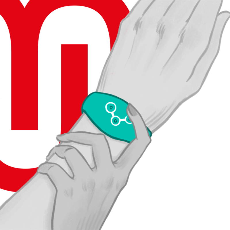 WATCHME - MONTRE À TECHNOLOGIE SANS FIL AIGUE-MARINE