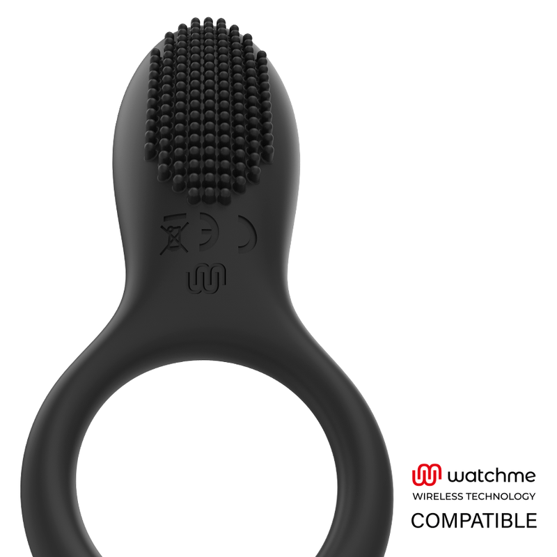 MR BOSS - BAGUE STIMULATRICE TINO COMPATIBLE AVEC LA TECHNOLOGIE SANS FIL WATCHME