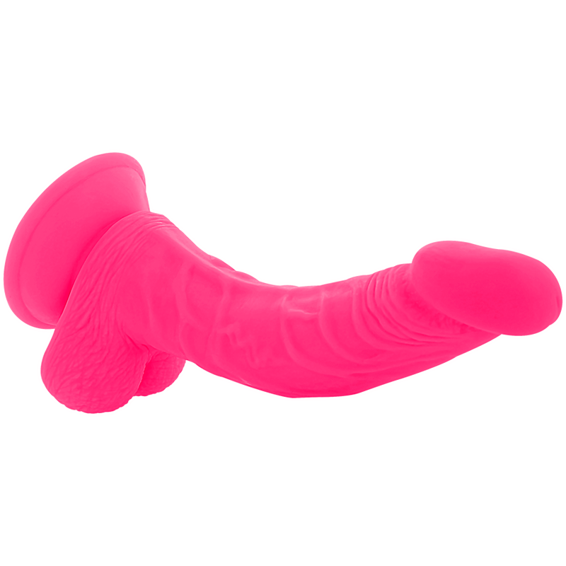 DIVERSIA - GODE VIBRANT FLEXIBLE ROSE 21,5 CM -O- 4,5 CM