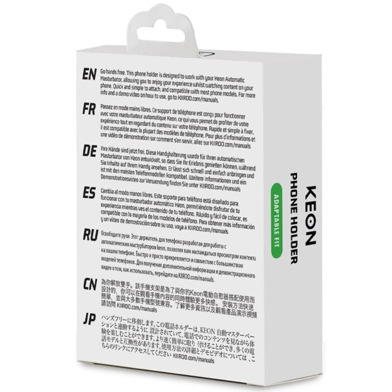 KIIROO - KEON SUPPORT DE TÉLÉPHONE ADAPTATEUR MOBILE