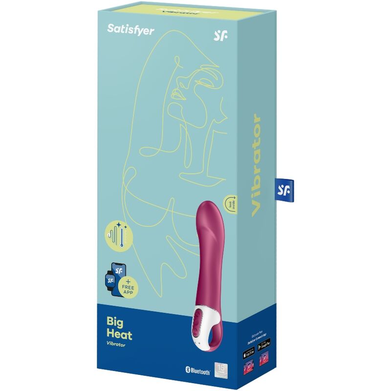 SATISFYER - VIBRATEUR POINT G À GRANDE CHALEUR