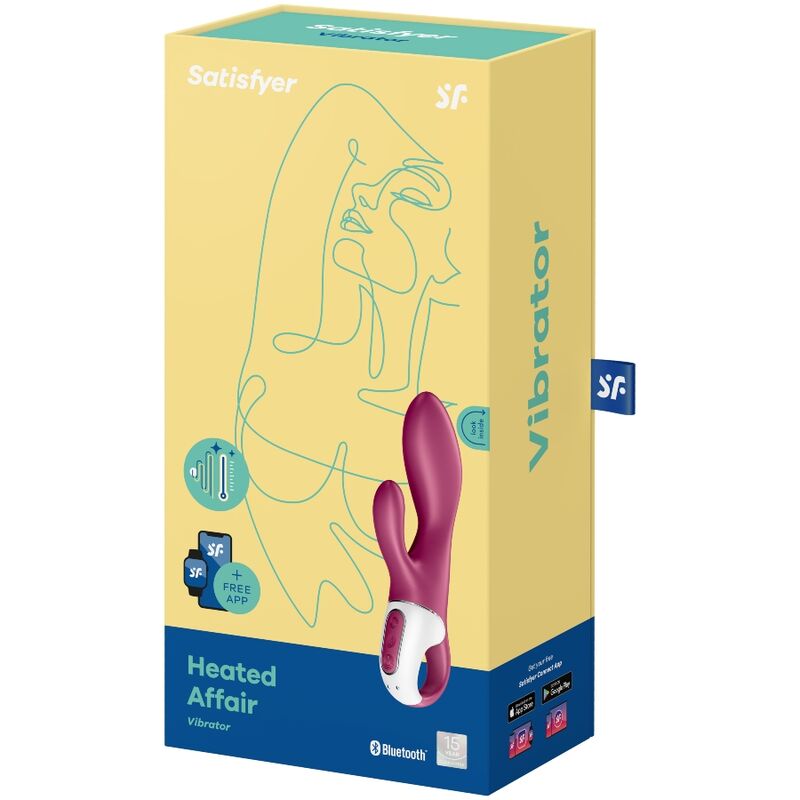 SATISFYER - VIBRATEUR POINT G HEATED AFFAIR