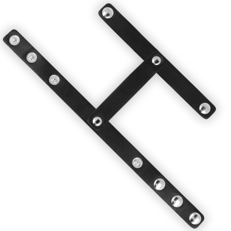 CAGE À COUILLES EN CUIR OHMAMA FETISH