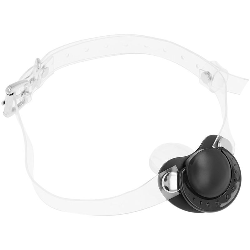 Bâillon sucette transparent fétiche OHMAMA