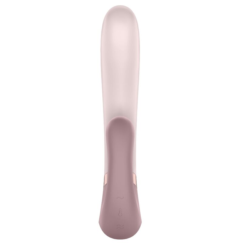 SATISFYER - HEAT WAVE VIBRATOR APP WEISS