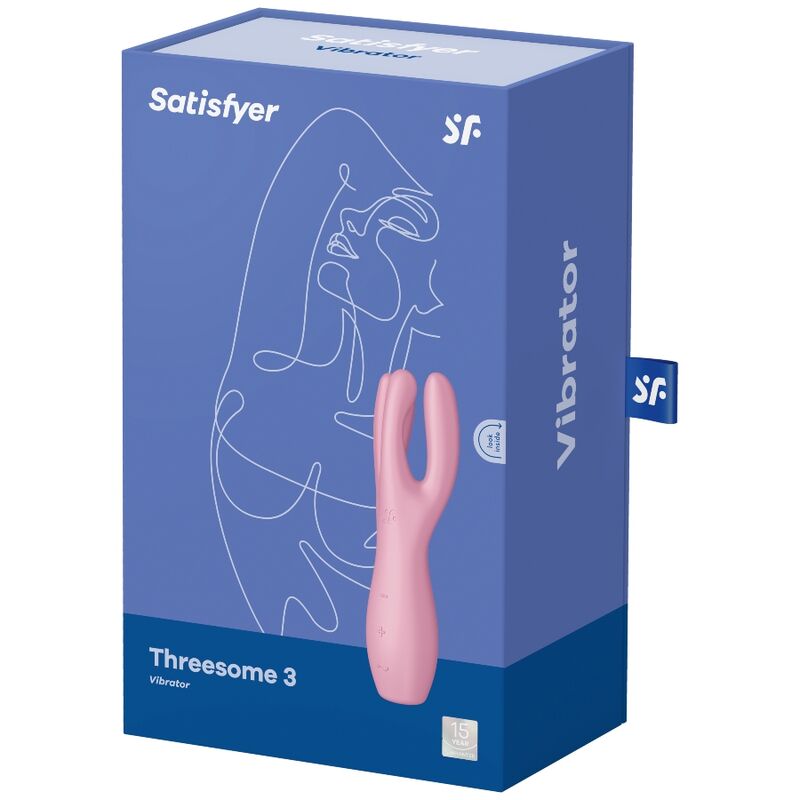 SATISFYER - THREESOME 3 VIBRATOR MINT