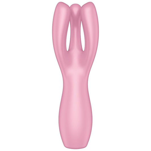 SATISFYER - THREESOME 3 VIBRATEUR MENTHE