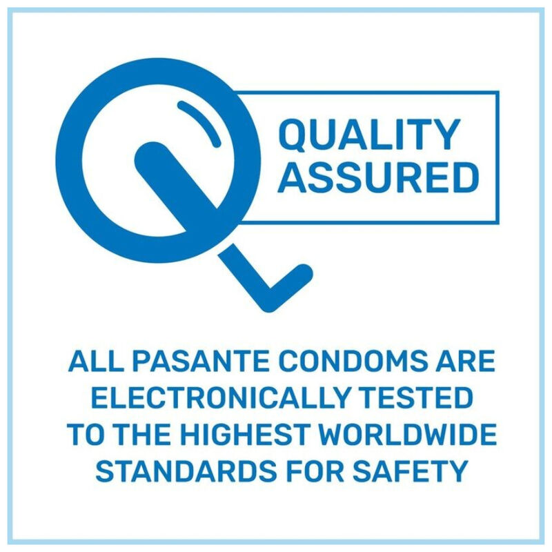PASANTE - CONDOMS NATURAL POUCHES 144 UNITS