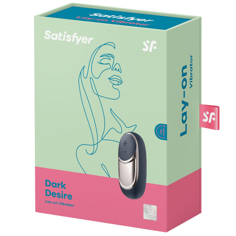 SATISFYER - VIBRATEUR DARK DESIRE LAID-ON