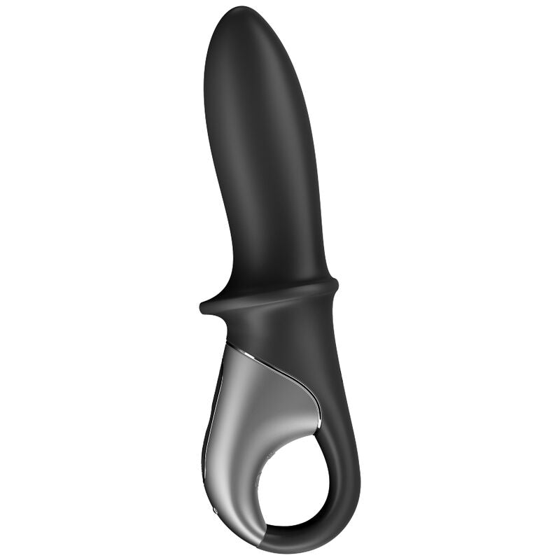 SATISFYER - APPLICATION VIBRATEUR ANAL HOT PASSION NOIR
