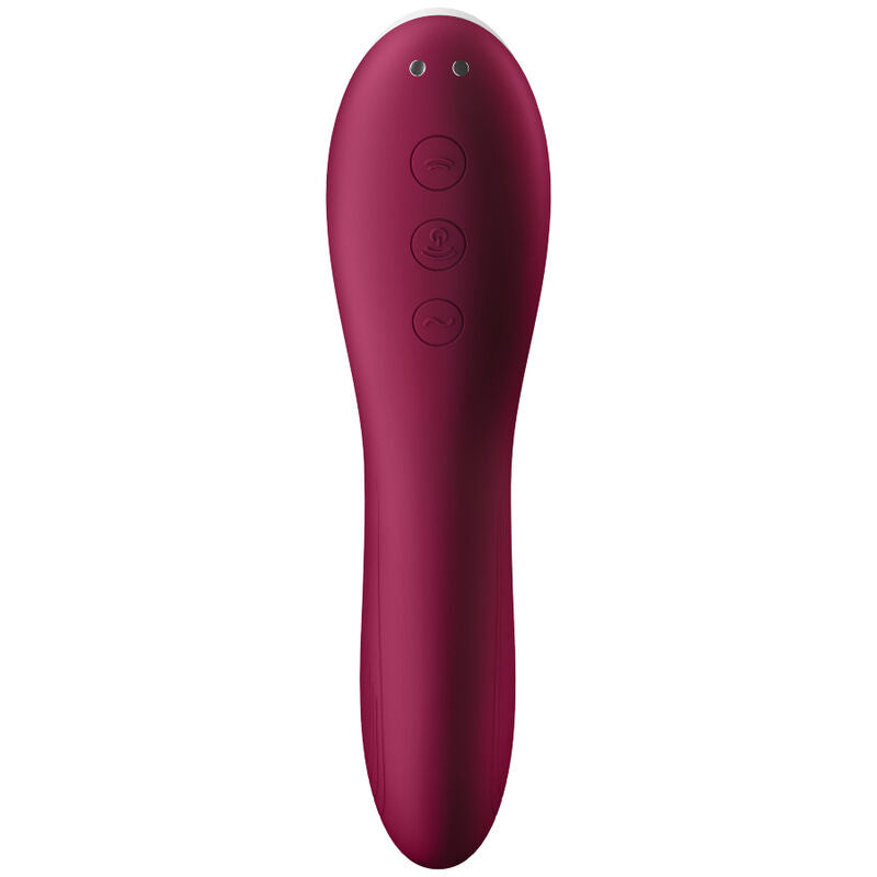 SATISFYER - VIBRATEUR À IMPULSION D'AIR À DOUBLE ÉCRASEMENT