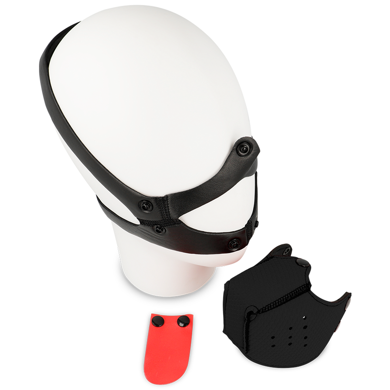 MUSELLE FÉTICHE OHMAMA POUR CHIEN - NOIR