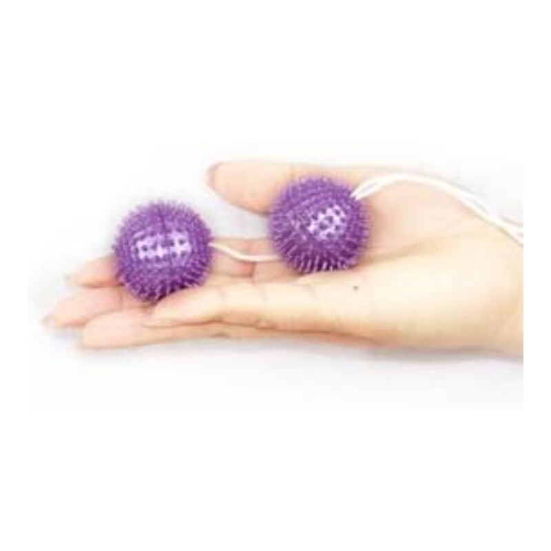 BAILE - UN PLAISIR PROFOND. BOULES À TEXTURE VIOLETTE, 3,60 CM
