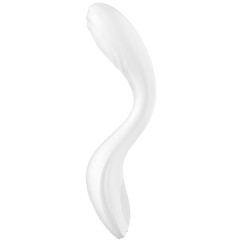 SATISFYER - VIBRATEUR POINT G ROLLING PLEASURE BLANC