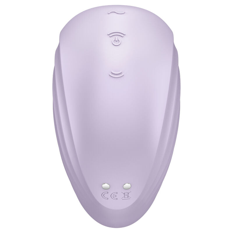 SATISFYER - PEARL DIVER AIR PULSE STIMULATOR &amp; VIBRATOR VIOLET