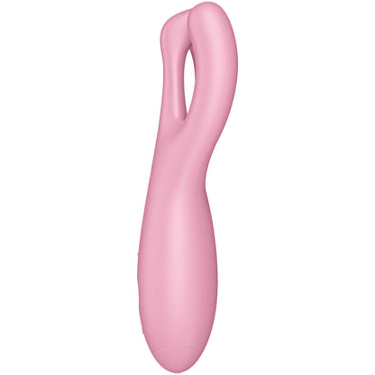 SATISFYER - THREESOME 4 VIBRATORAPP BLAU