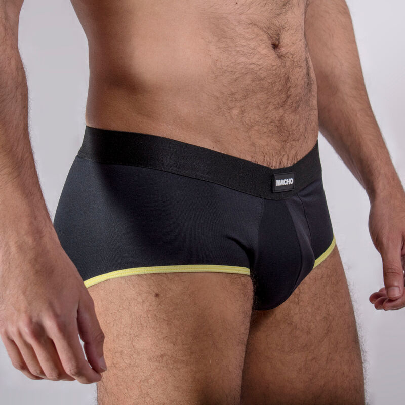 MACHO - MS24R SHORT UNDERPANTS DARK RED XL