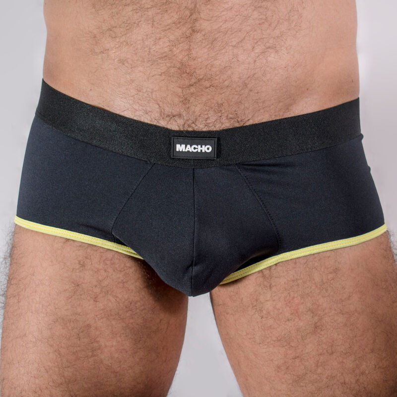 MACHO - MS24R SHORT UNDERPANTS DARK RED XL