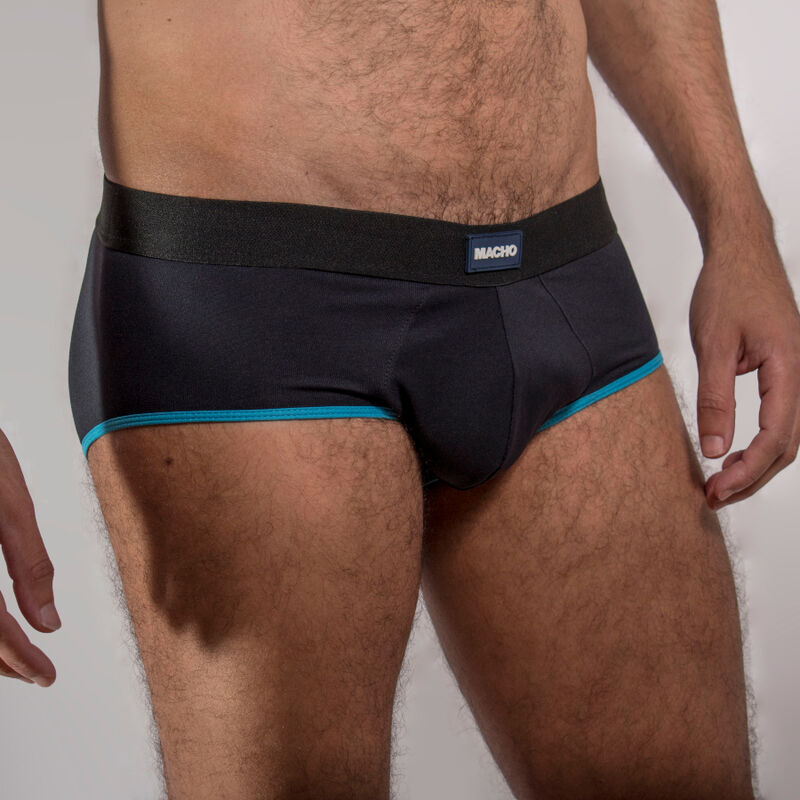 MACHO - MS24R SHORT UNDERPANTS DARK RED XL