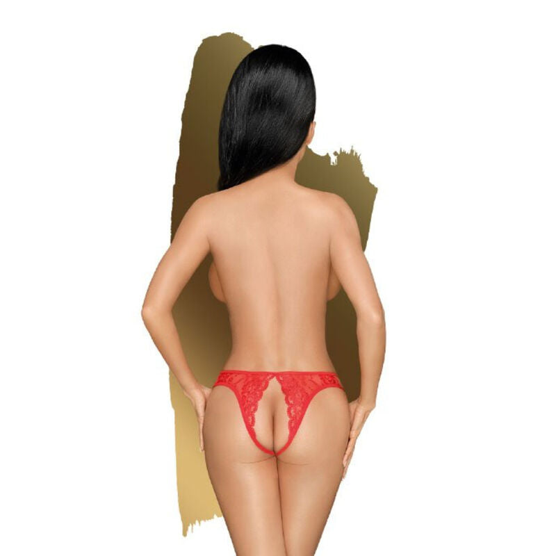 PENTHOUSE - NAUGHTY VALENTINE TANGA ROUGE L/XL