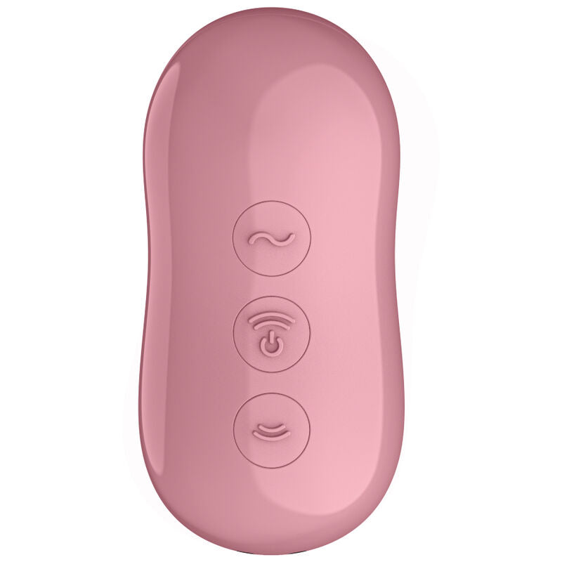 SATISFYER - STIMULATEUR ET VIBRATEUR À IMPULSIONS D'AIR À LA BARBE À COTON ROSE