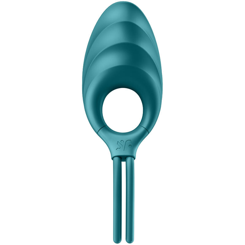 SATISFYER - SWORDSMAN RING VIBRATOR BLAUW