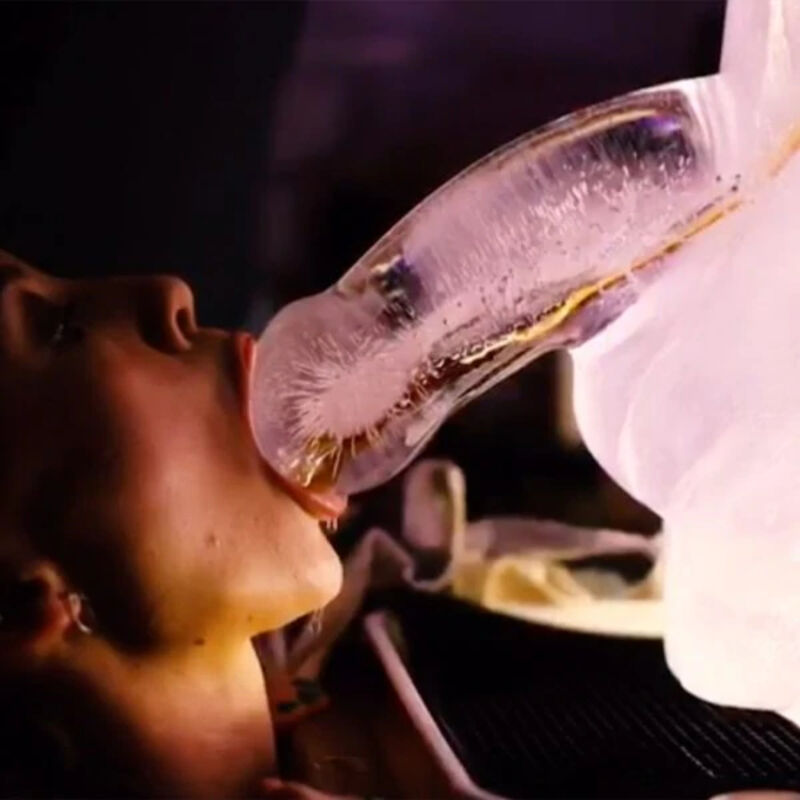 JOUEZ AVEC MOI - MOULE À GLACE POUR PÉNIS ÉNORME