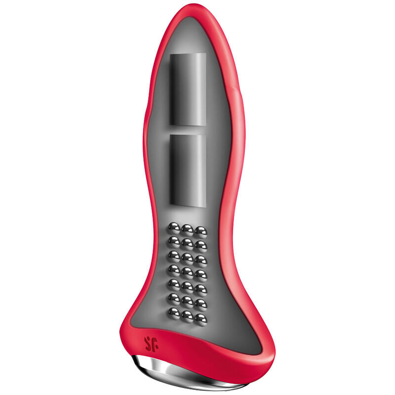 SATISFYER - ROTATOR PLUG 1+ VIBRANT PLUG APP NOIR