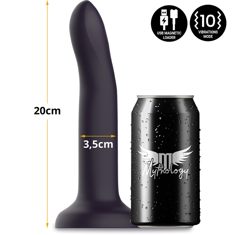 MYTHOLOGY - DUMAN MYSTIC DILDO L - VIBRATOR COMPATIBEL MET WATCHME DRAADLOZE TECHNOLOGIE