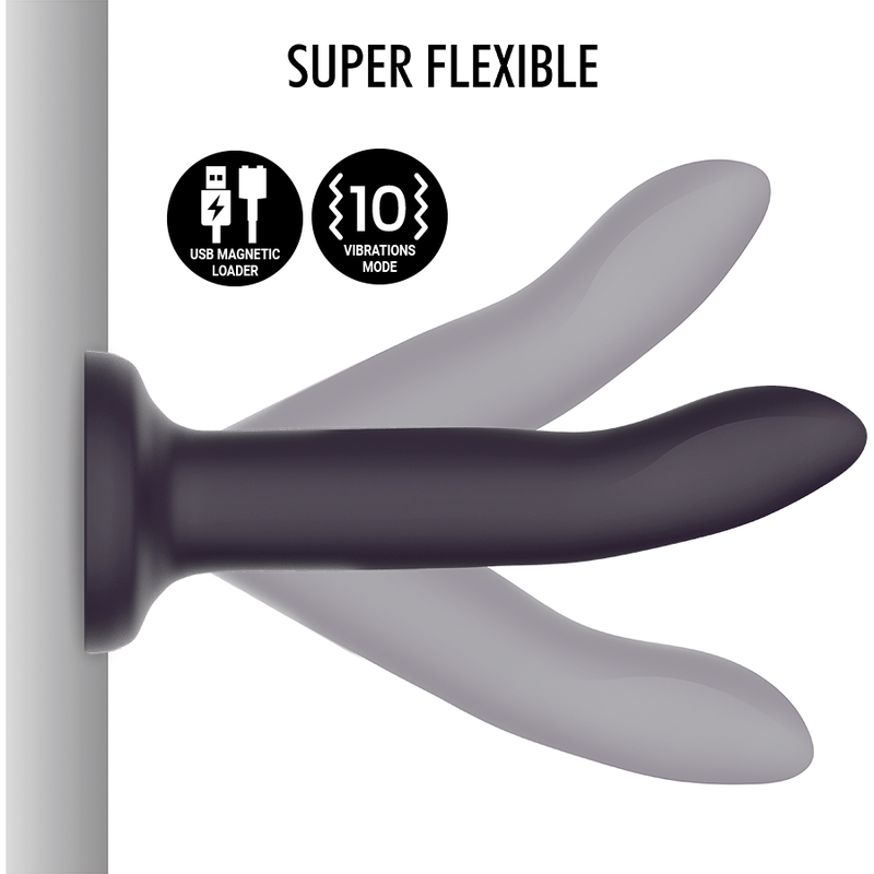 MYTHOLOGY - DUMAN MYSTIC DILDO L - VIBRATOR COMPATIBEL MET WATCHME DRAADLOZE TECHNOLOGIE