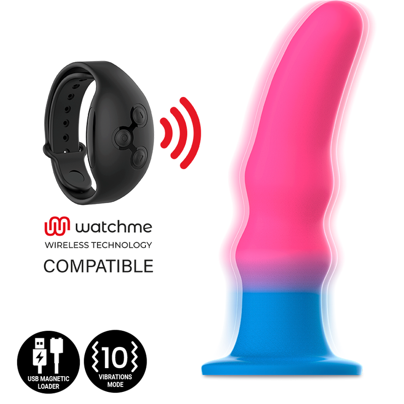 MYTHOLOGIE - KUNO UTOPIA DILDO S? VIBRATEUR WATCHME TECHNOLOGIE SANS FIL COMPATIBLE