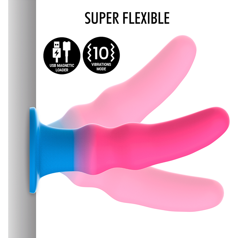 MYTHOLOGIE - KUNO UTOPIA DILDO M - VIBRATEUR COMPATIBLE AVEC LA TECHNOLOGIE SANS FIL WATCHME