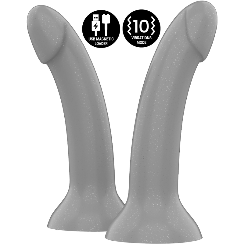 MYTHOLOGIE - RUNE MAJESTIC DILDO S - VIBRATEUR WATCHME COMPATIBLE AVEC LA TECHNOLOGIE SANS FIL