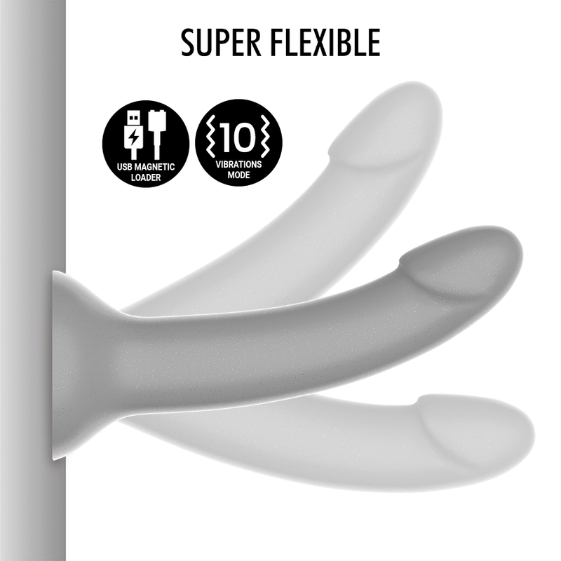 MYTHOLOGIE - RUNE MAJESTIC DILDO S - VIBRATEUR WATCHME COMPATIBLE AVEC LA TECHNOLOGIE SANS FIL