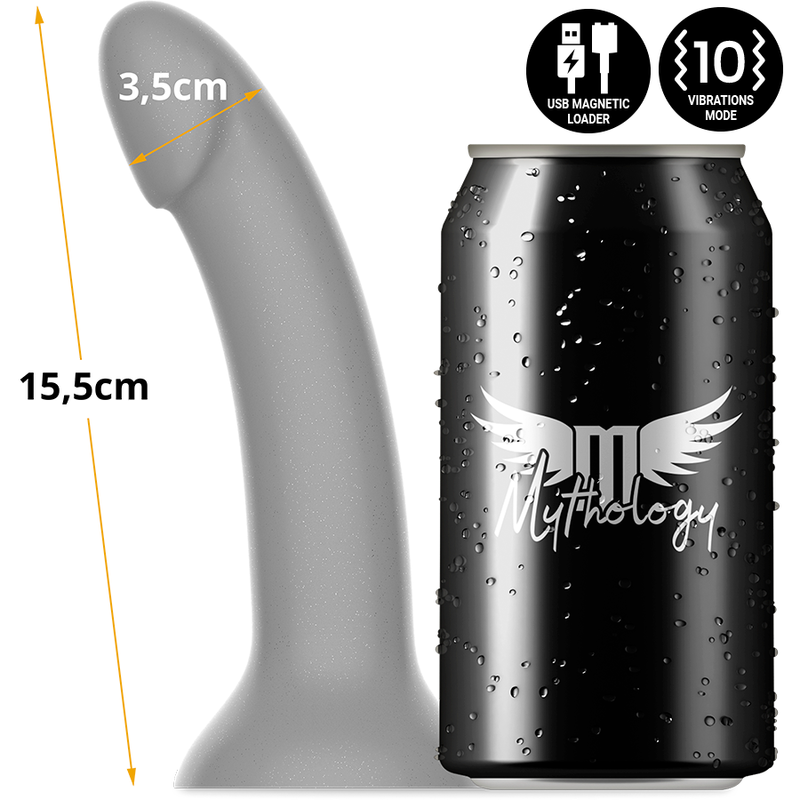 MYTHOLOGIE - RUNE MAJESTIC DILDO S - VIBRATEUR WATCHME COMPATIBLE AVEC LA TECHNOLOGIE SANS FIL