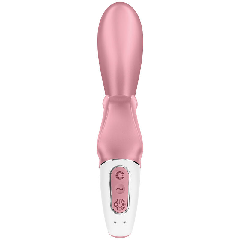 SATISFYER - HUG ME RABBIT VIBRATOR APP BLAUW