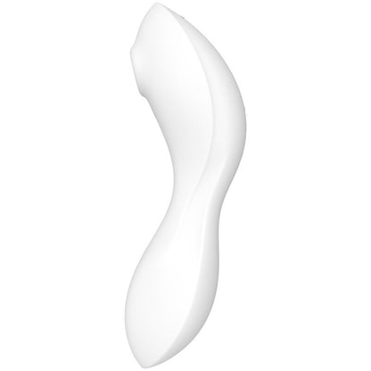 SATISFYER - CURVY TRINITY 5 AIR PULSE STIMULATOR & VIBRATOR APP BLAU