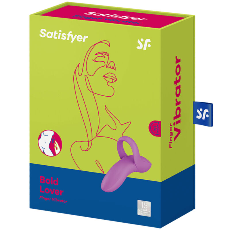 SATISFYER - BOLD LOVER VIBRATEUR DE DOIGTS ROSE