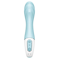 SATISFYER - AIR PUMP VIBRATOR 5+ AUFBLASBARE G-SPOT-VIBRATOR-APP BLAU