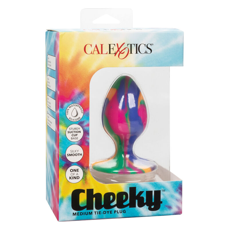 CALEXOTICS - PLUG ANAL TIE-DYE MOYEN ET EFFRONTÉ