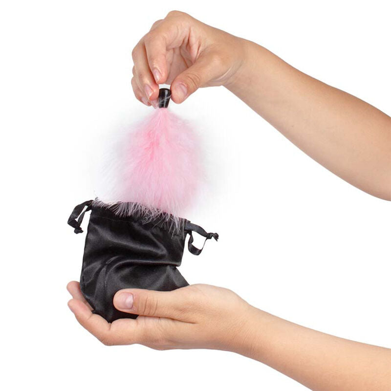 SECRETPLAY - KIT GOLDEN LIGHT APHRODISIAQUE, POUDRE DE CHOCOLAT COMESTIBLE ET PLUME