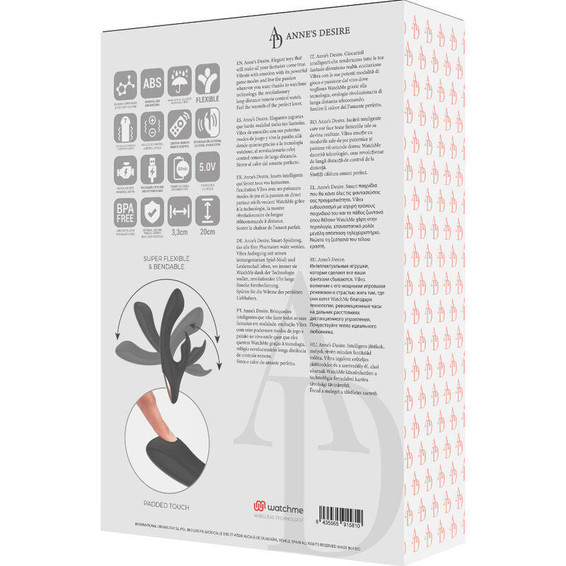 LE DÉSIR D'ANNE - TECHNOLOGIE DE TÉLÉCOMMANDE LAPIN ONE WATCHME NOIR