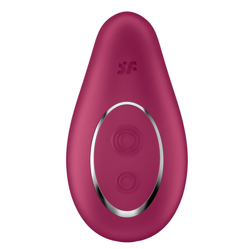 SATISFYER - VIBRATEUR DIPPING DELIGHT LAID-ON ROUGE