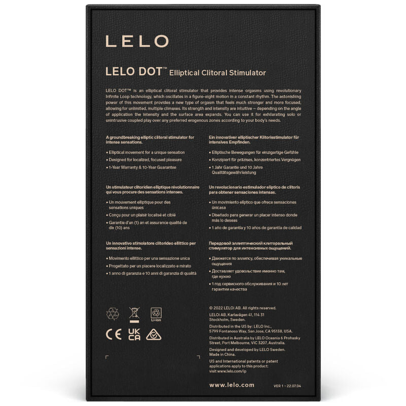 LELO - DOT CLITORIST STIMULATOR - PAARS